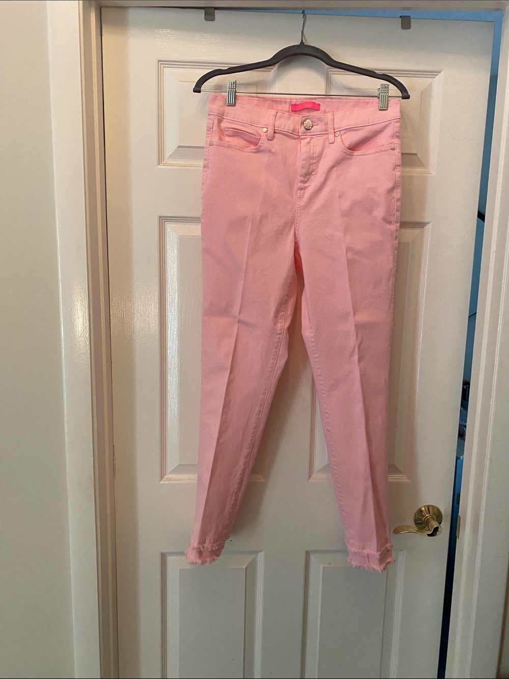 Lilly Pulitzer Pink Jeans Size 8